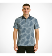 All Over Print Polo – Sublimation Printed Full Design, Polyester Cotton Blend, Ribbed Collar & Sleeve Cuffs, Breathable, Lightweight, Vibrant Patterns, Sizes S-XXL, Custom Print